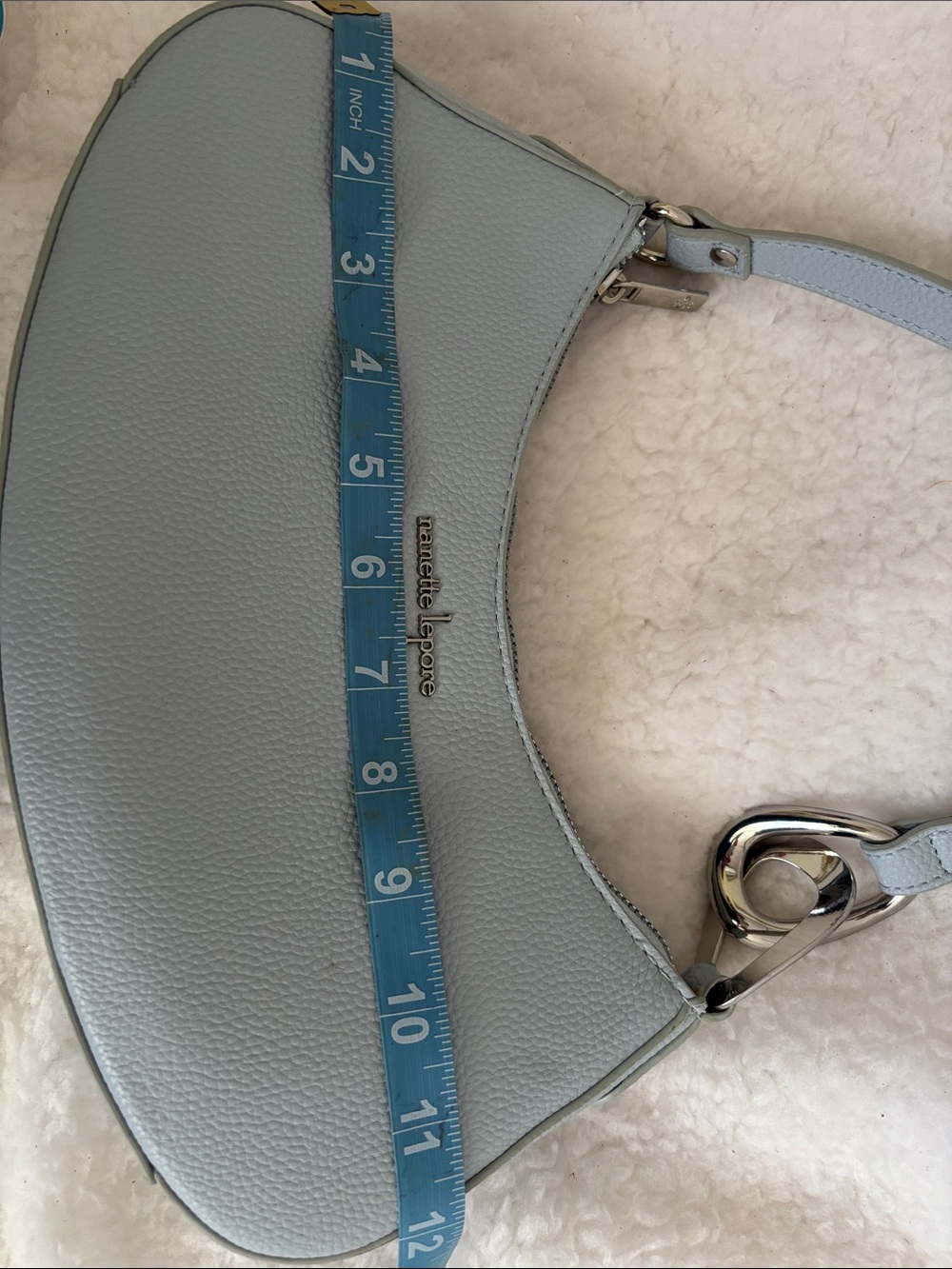 Nanette Lepore Light Blue Shoulder Bag - Picture 7 of 7
